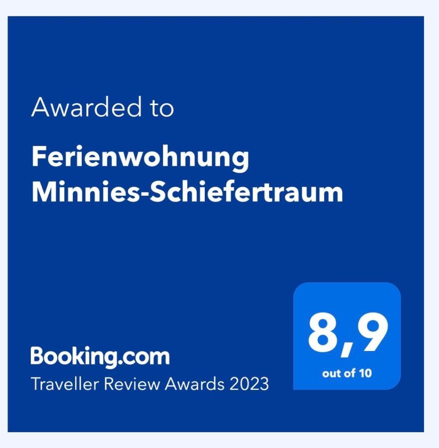Ferienwohnung Minnies-Schiefertraum Brauneberg Eksteriør bilde